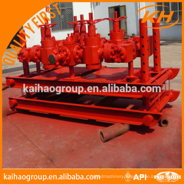 API type manual and hydraulic choke manifold for oilfield equipment